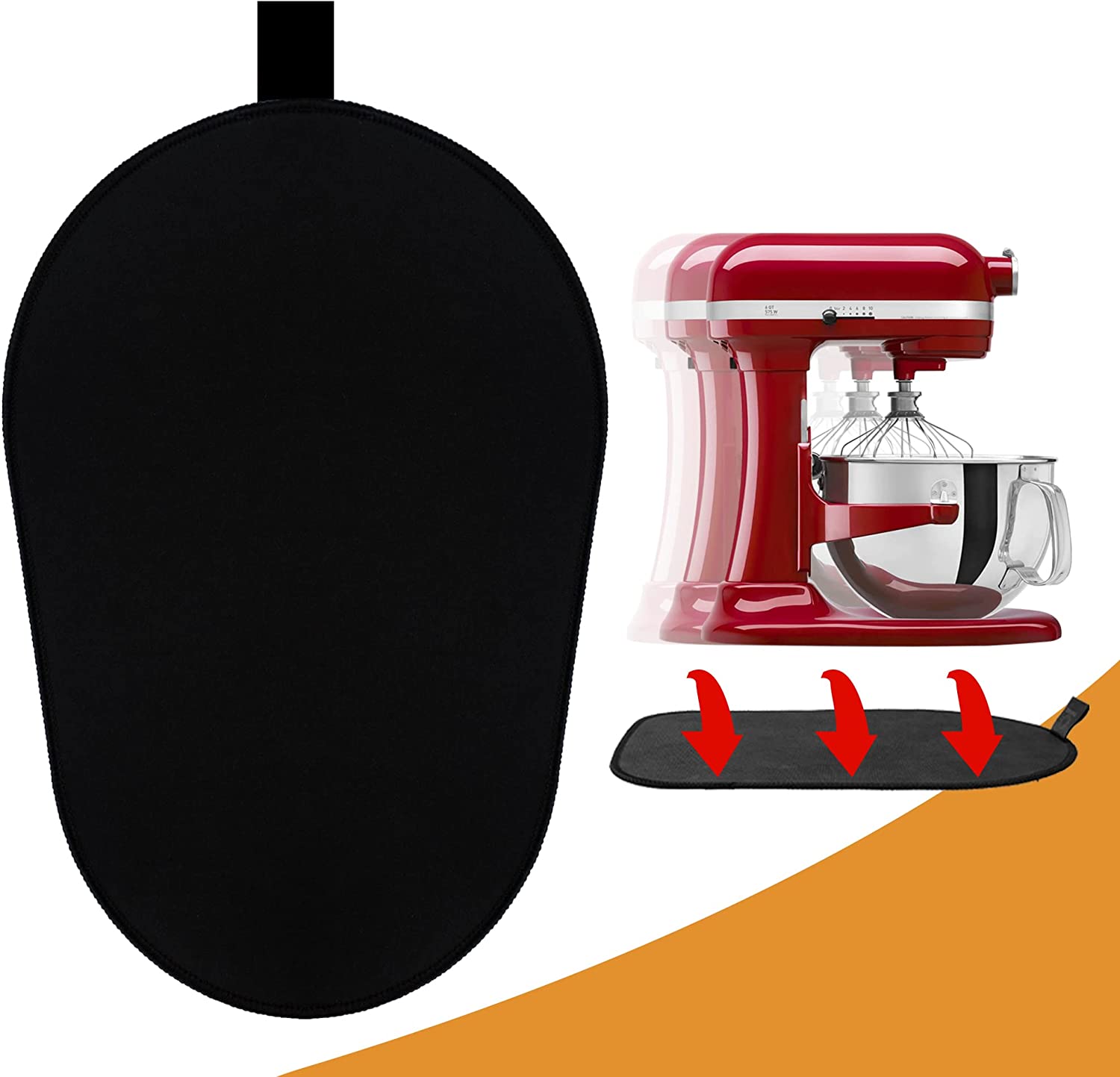 Kitchen Appliances List - Kitchenaid Mikser için Sürgülü Mat, Taşıyıcı