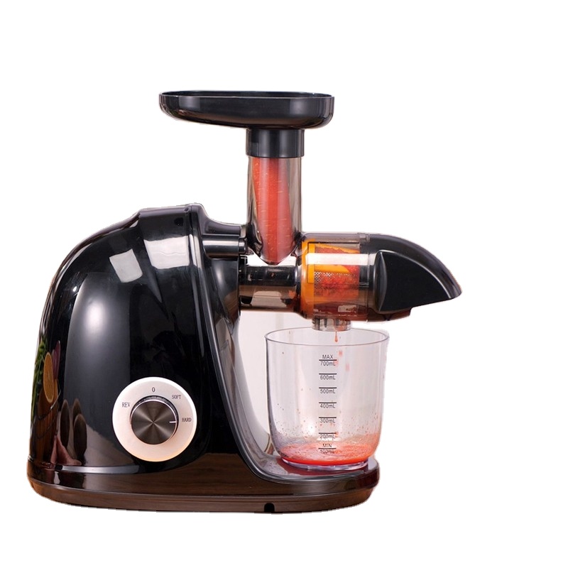 Kitchen Appliances Quality - 2026-Siyah Yatay Yavaş Sıkım Makinesi Yüksek