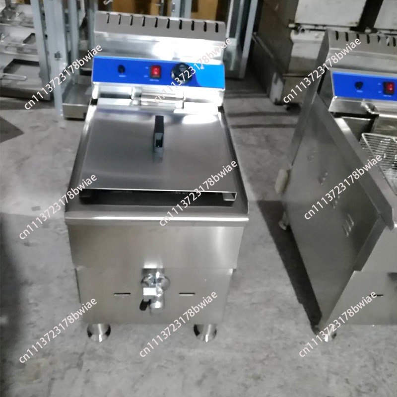 Deep Fryer Stainless - Ticari 18L Gazlı Derin Fritöz Paslanmaz