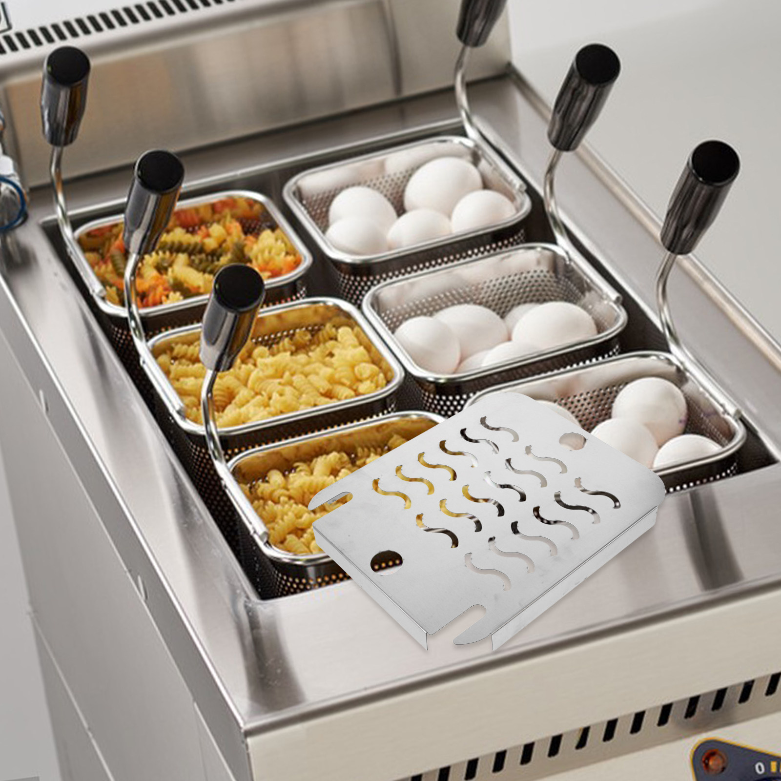 Deep Fryer Stainless - Paslanmaz Çelik Derin Fritöz Yiyecek Kalıntı