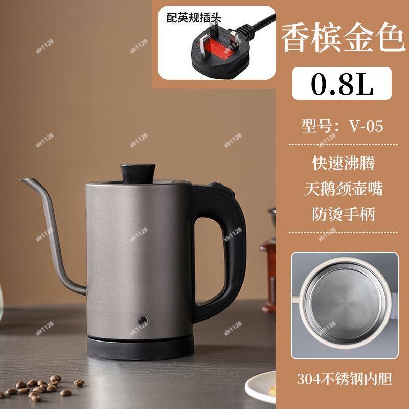 Electric Kettle Gooseneck - 110V Kuğu Boyunlu Elektrikli Su Isıtıcısı,