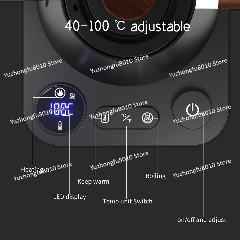 Termometreli Elektrikli Kuğu B - Electric Kettle Gooseneck incelemesi ve fiyatı