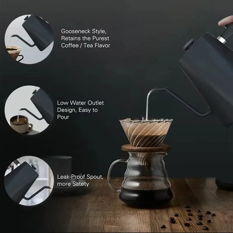 1 adet Gooseneck Elektrikli Su - Electric Kettle Gooseneck incelemesi ve fiyatı