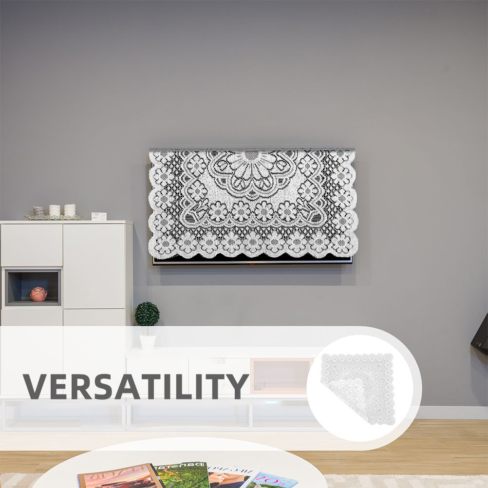 Şık Beyaz Dantel Kare Toz Örtü - Kitchen Appliances White incelemesi ve fiyatı