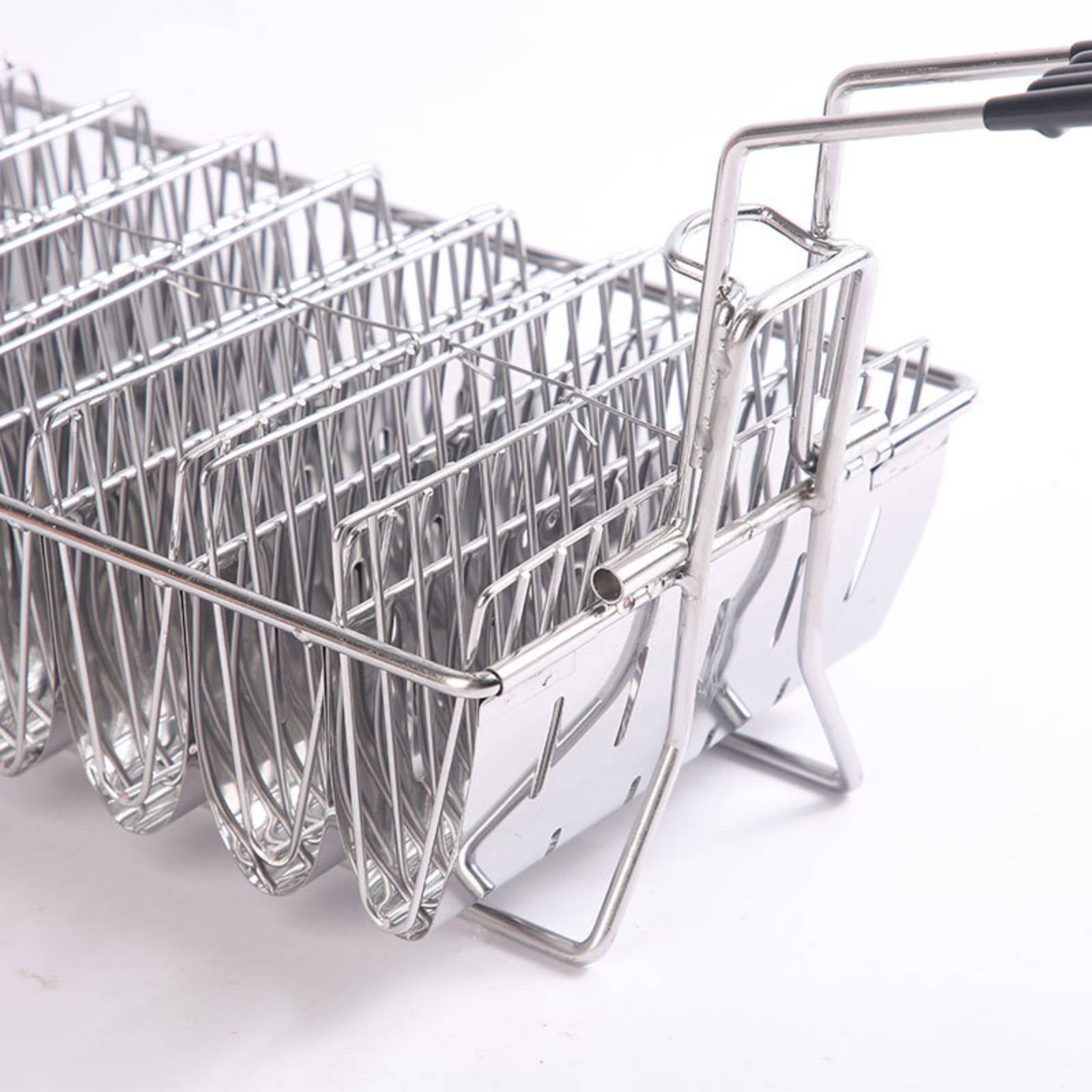 8 Bölmeli Taco Rafı Isıya Daya - Deep Fryer Stainless incelemesi ve fiyatı