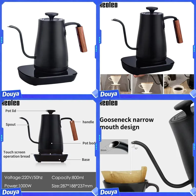 XEOLEO Kahve Su Isıtıcısı Goos - Electric Kettle Gooseneck incelemesi ve fiyatı