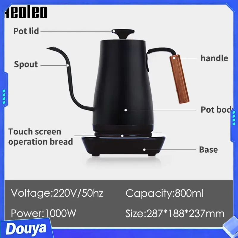 XEOLEO Kahve Su Isıtıcısı Goos - Electric Kettle Gooseneck incelemesi ve fiyatı