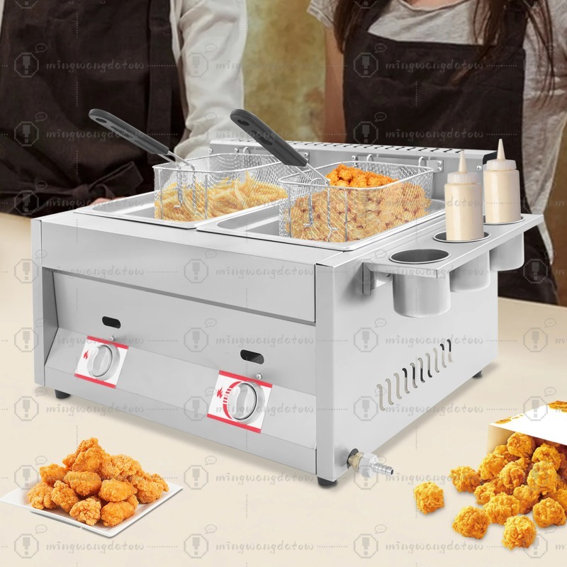 YENİ Ticari Gazlı Derin Fritöz - Deep Fryer Stainless incelemesi ve fiyatı