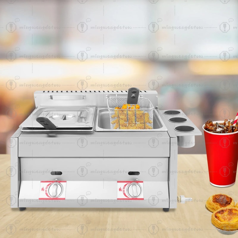 YENİ Ticari Gazlı Derin Fritöz - Deep Fryer Stainless incelemesi ve fiyatı