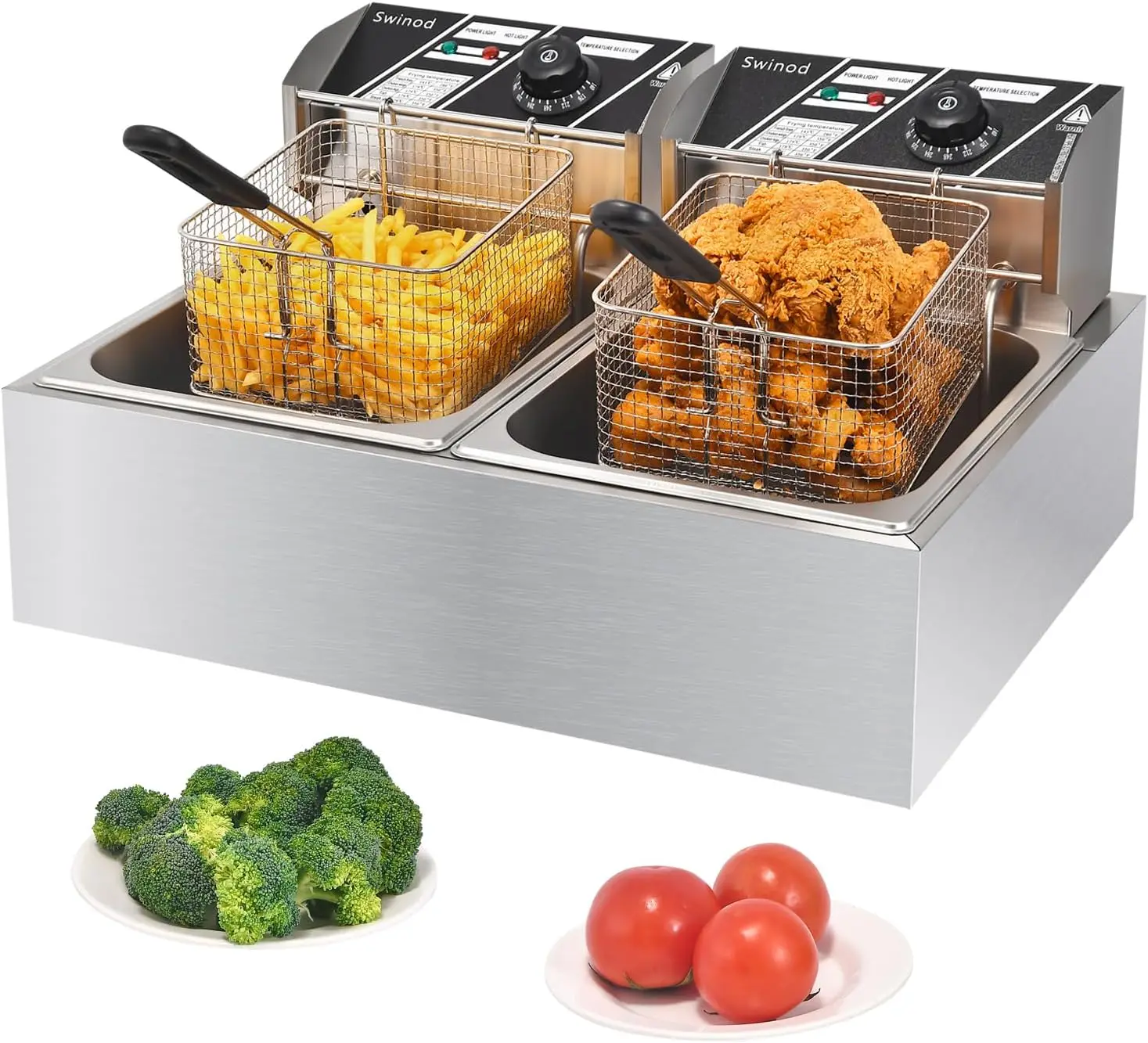 Sepetli Ticari Fritöz, 3400W 1 - Deep Fryer Stainless incelemesi ve fiyatı