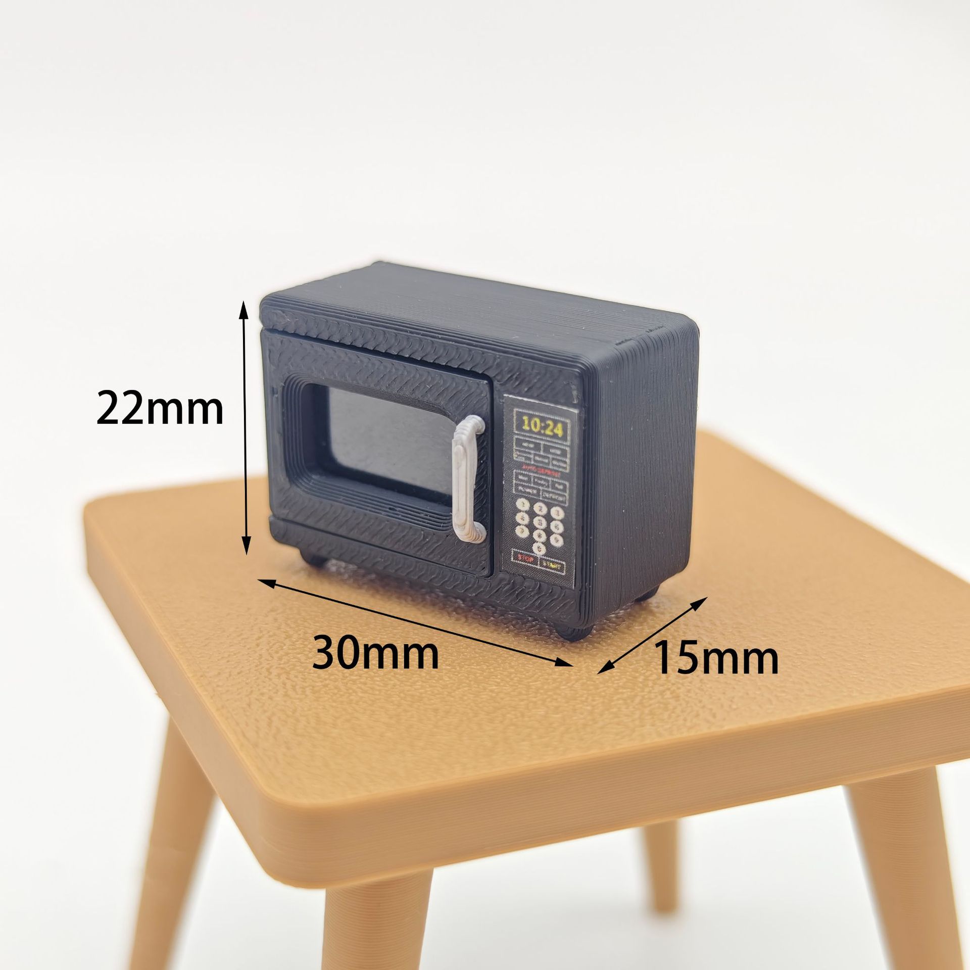 1:12 Mini Mikrodalga Dollhouse - Kitchen Appliances List incelemesi ve fiyatı