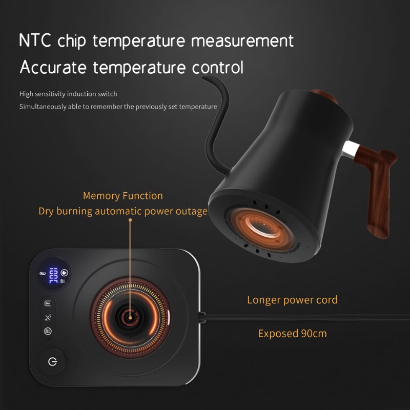 1200 Watt Akıllı Sabit Sıcaklı - Electric Kettle Gooseneck incelemesi ve fiyatı