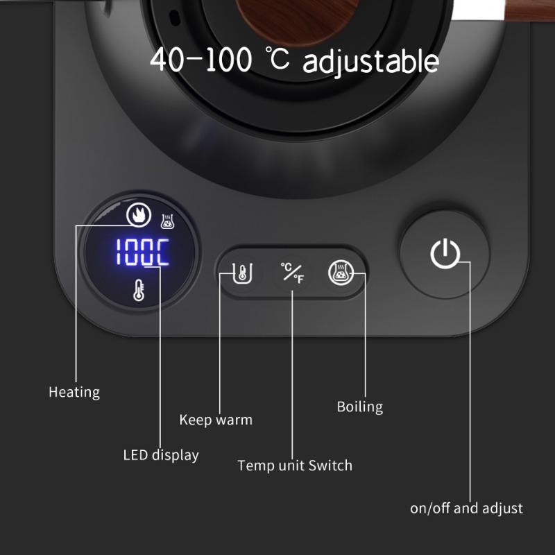 1200 Watt Akıllı Sabit Sıcaklı - Electric Kettle Gooseneck incelemesi ve fiyatı
