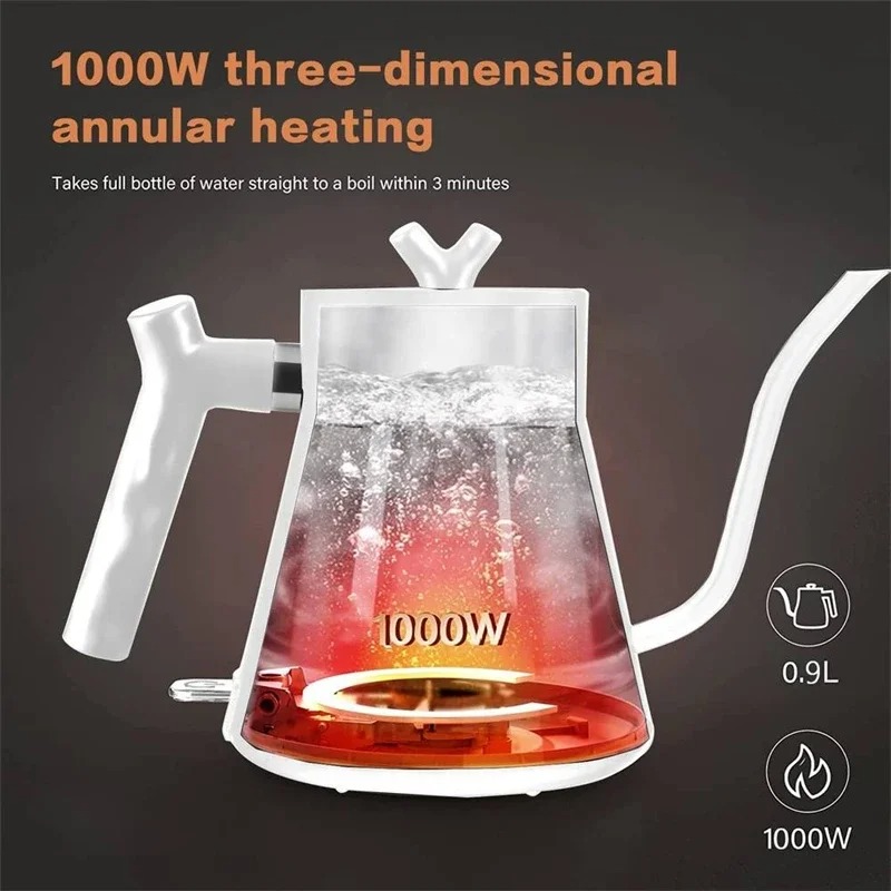 1000W Akıllı Sabit Sıcaklıklı  - Electric Kettle Gooseneck incelemesi ve fiyatı